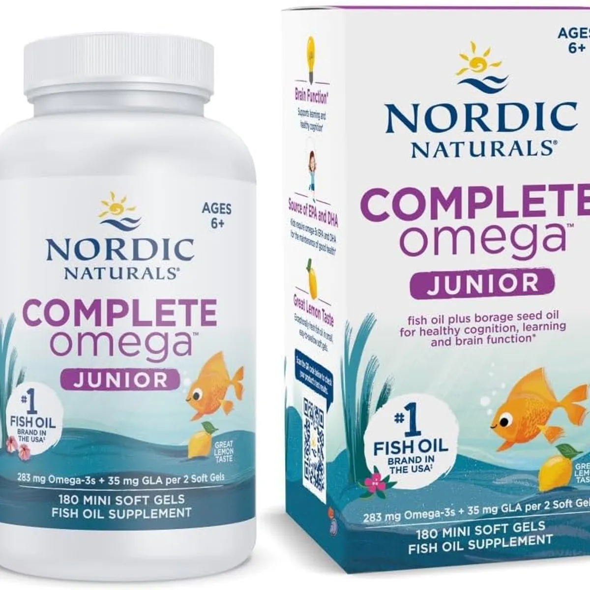 GENERICO - Nordic Naturals – Complete Omega Junior 180 Softgels