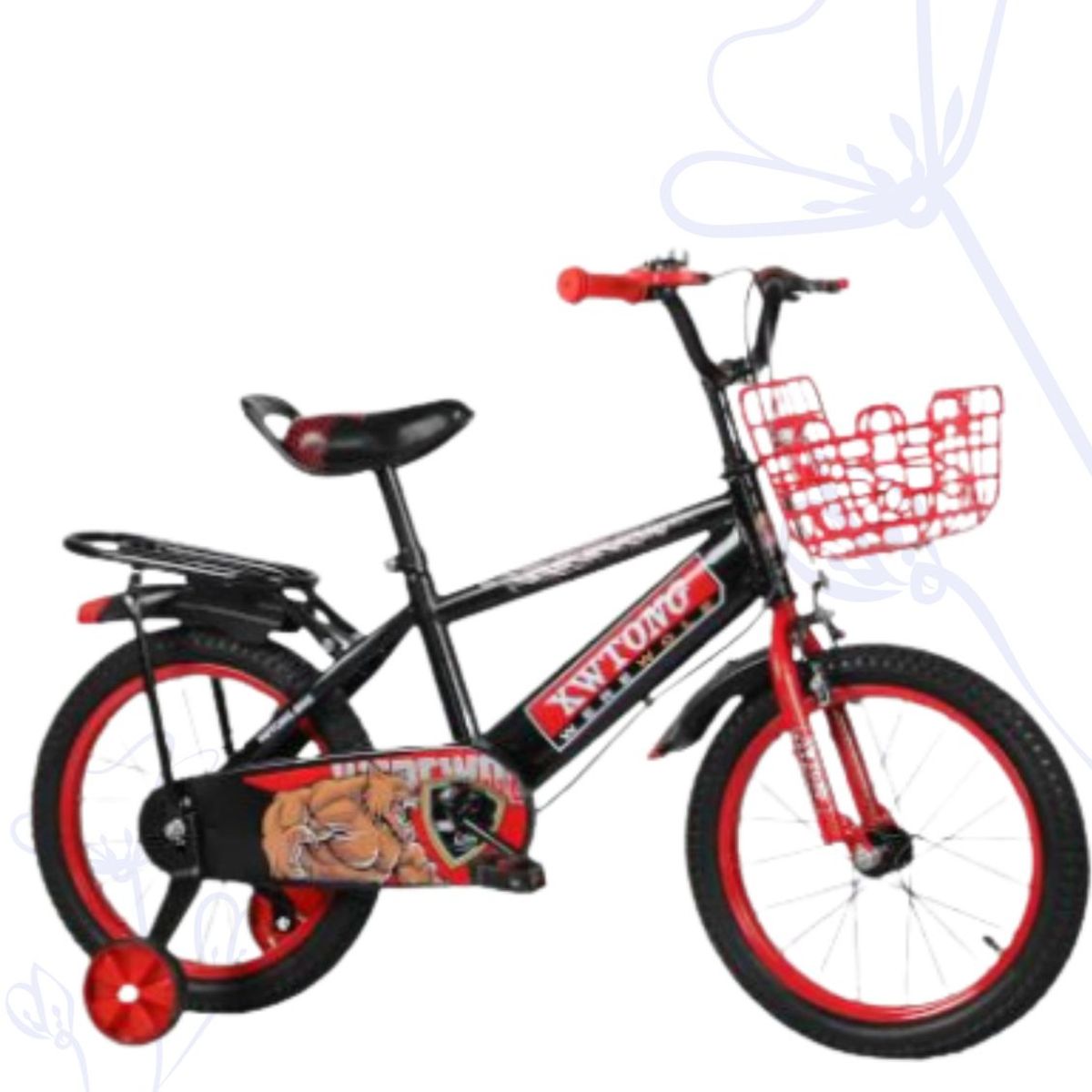 Baby - BICICLETA INFANTIL MODELO "XWTONG" ARO 16 - COLOR ROJO