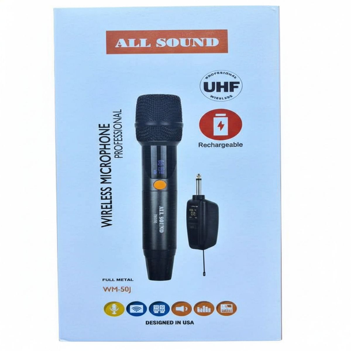 ALL SOUND - MICROFONO WM-50J ALL SOUND