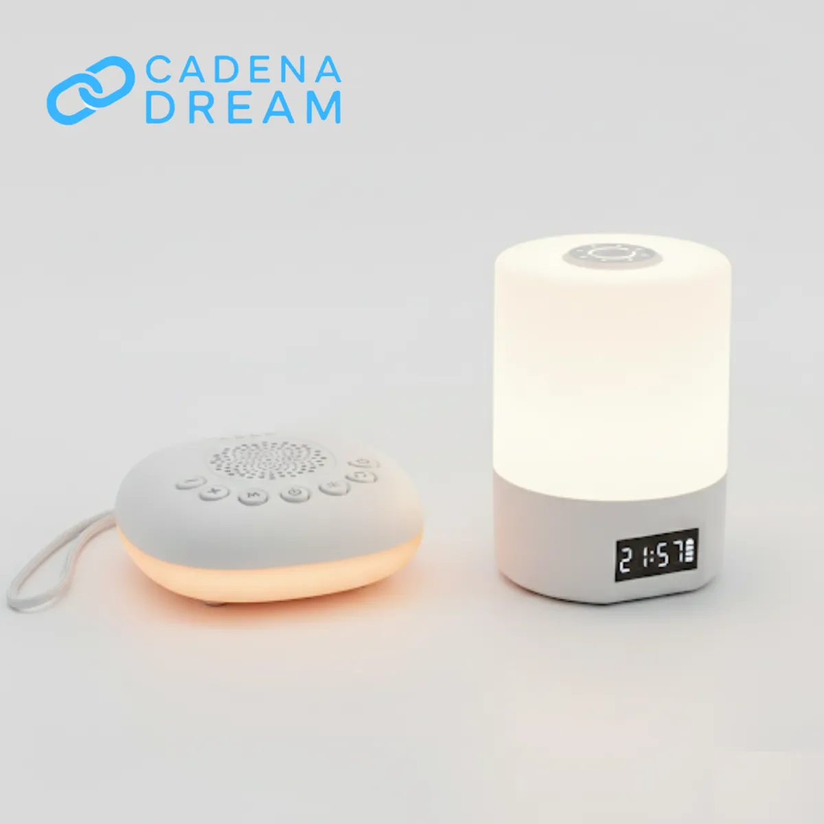 GENERICO - Maquina de Ruido Blanco para dormir y Lampara