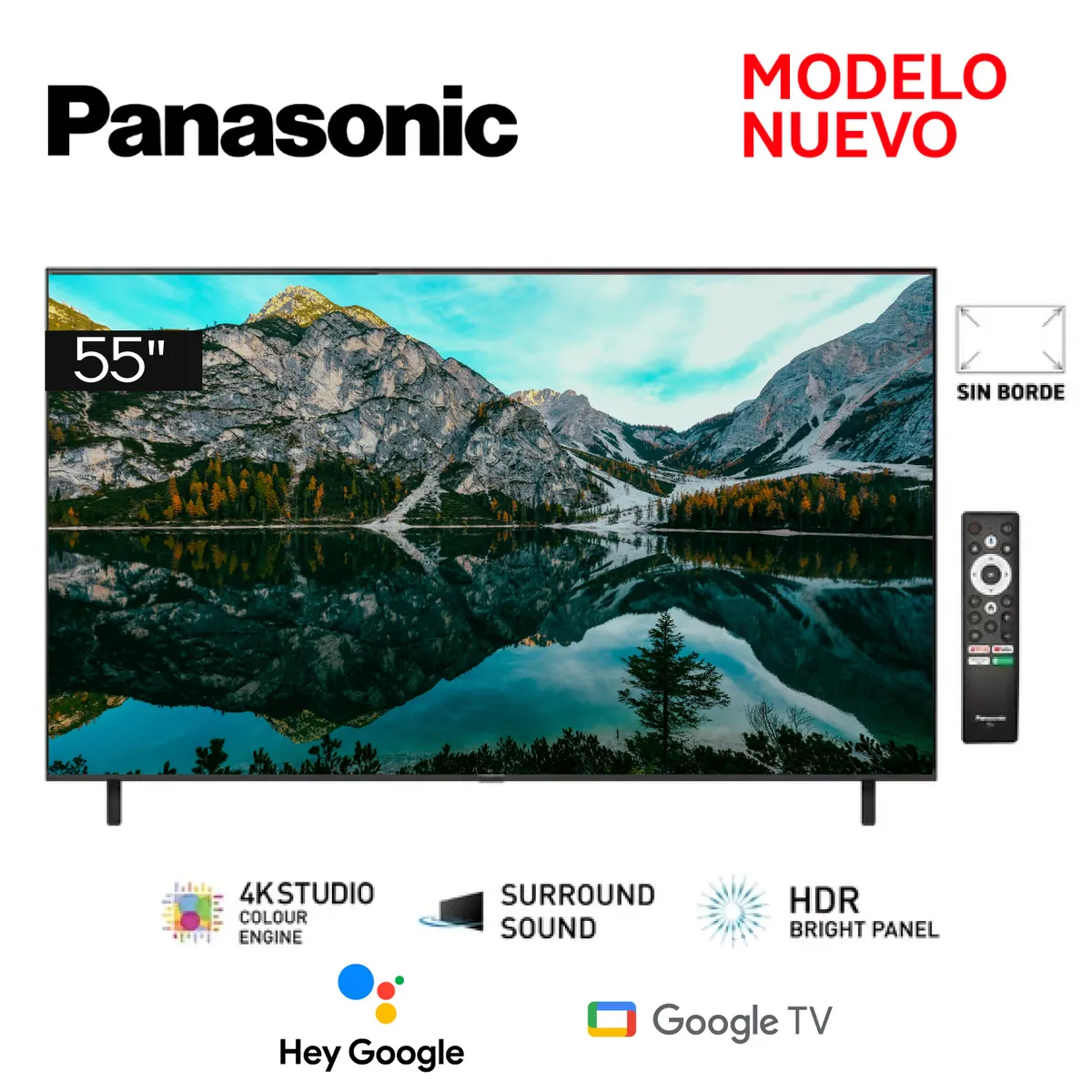 PANASONIC - Televisor Panasonic Smart TV 55 LED 4K UHD TC-55NX700P