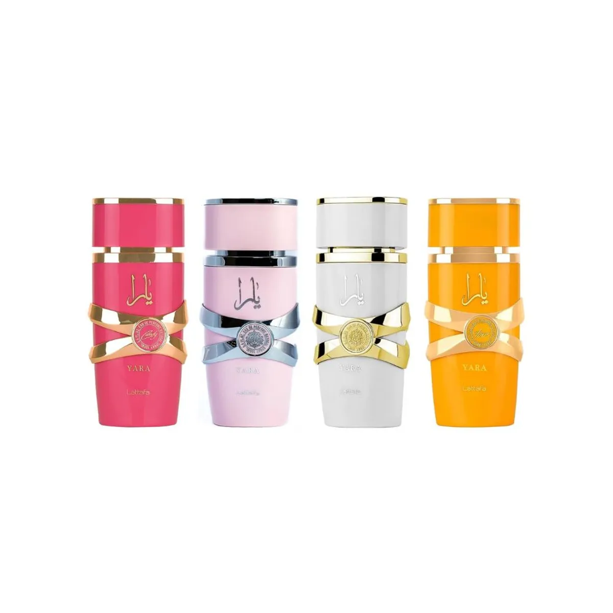 LATTAFA - Lattafa Yara Collection My Yara + Yara Moi + Yara Tous + Yara Candy 4 Pack EDP 25 ml