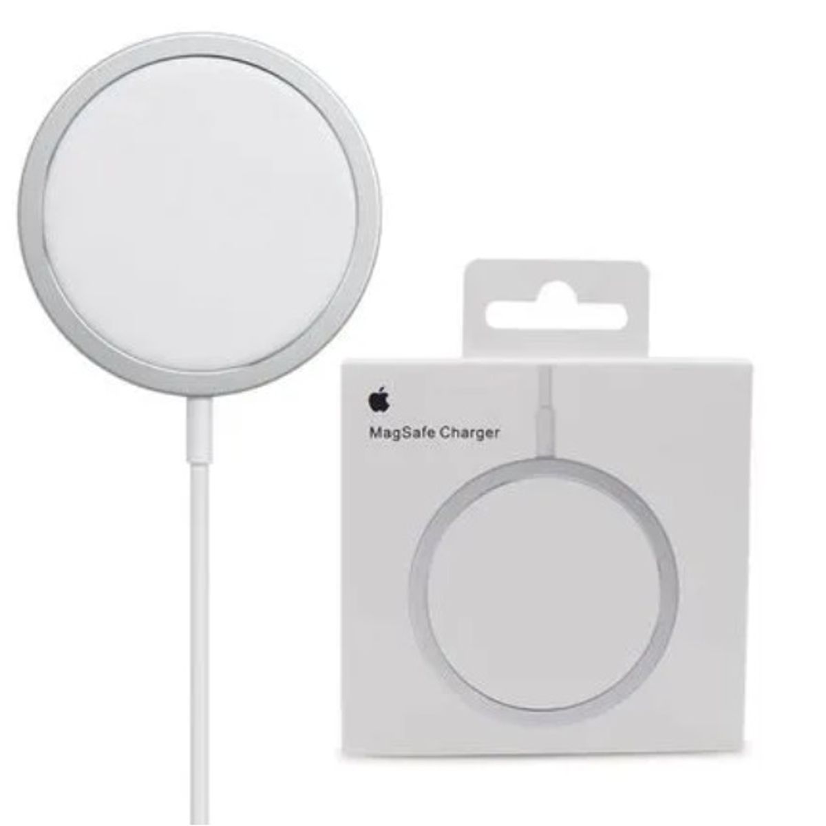 MORITA BAG STORE - CARGADOR INALAMBRICO TIPO MAGNETICO COLOR BLANCO