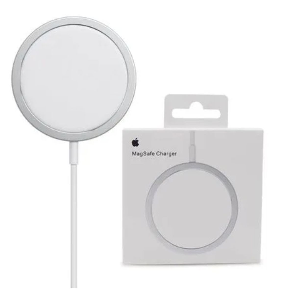 MORITA BAG STORE - CARGADOR INALAMBRICO TIPO MAGNETICO COLOR BLANCO