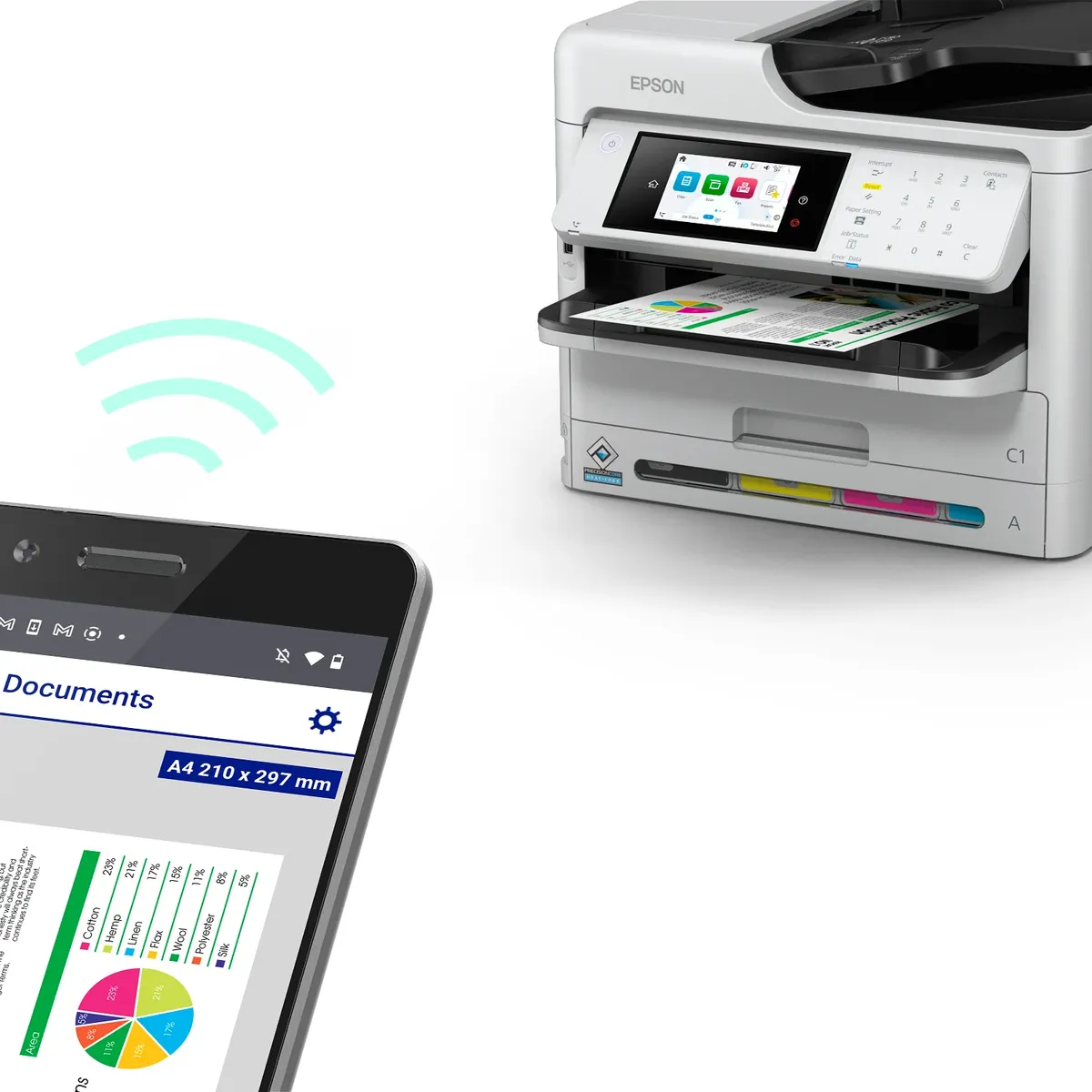EPSON - Impresora Epson  Multifuncional WorkForce Pro WF-C5810