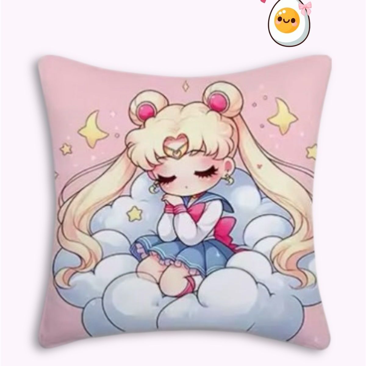 GENERICO - COJIN DECORATIVO SAILOR MOON KAWAII 40x40 cm