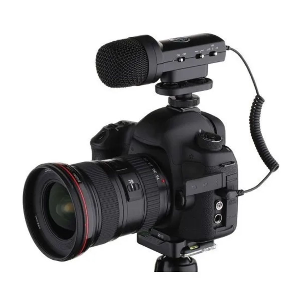 GENERICO - Micrófono Profesional Senal Scs-98 Stereo Cámaras Filmad