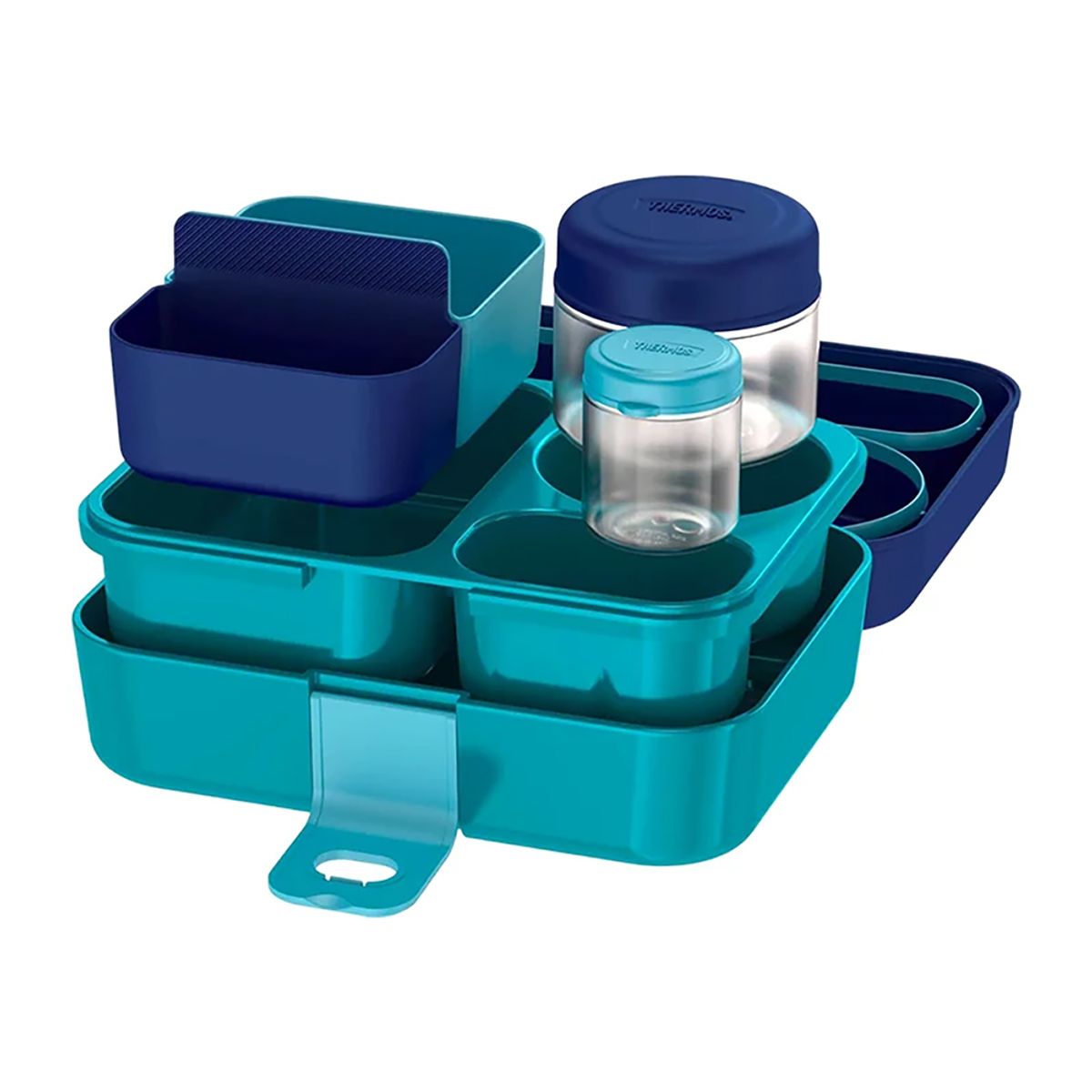 THERMOS - Lonchera Thermos Modular Freestyle Azul Verde