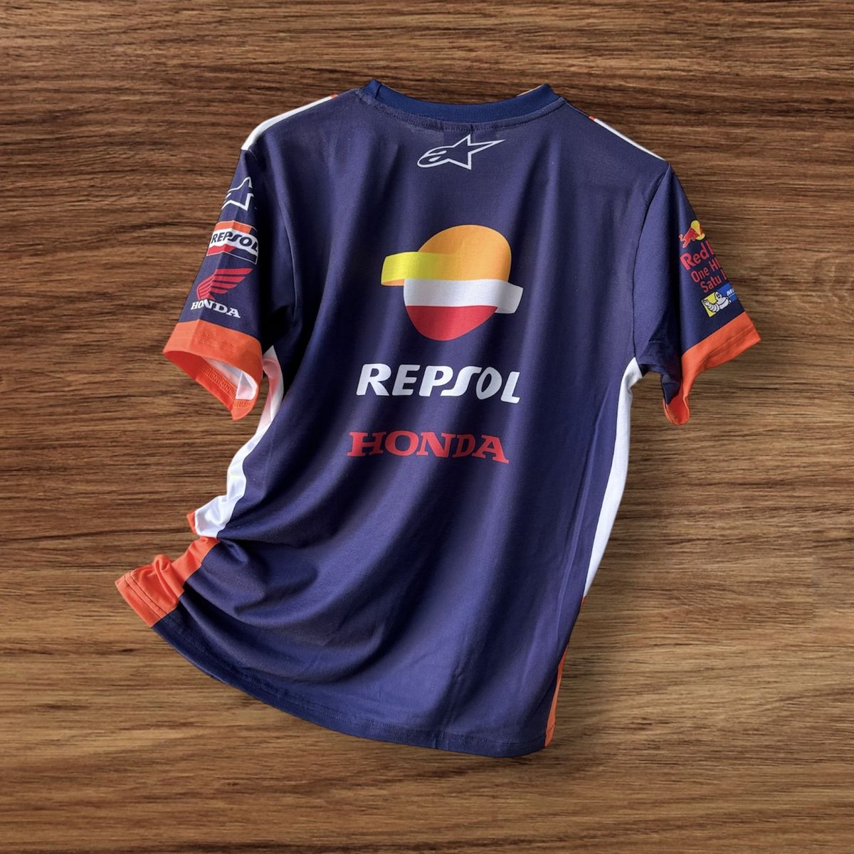 GENERICO - Camiseta Honda Polo Repsol MotoGP Motocicleta HRC CRF