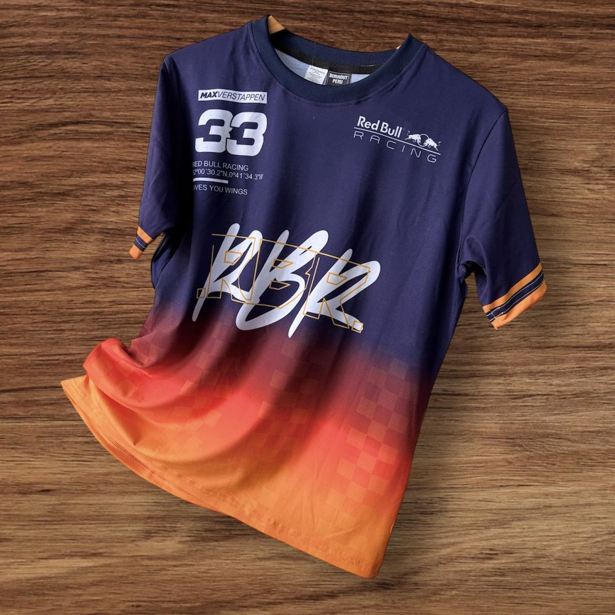 GENERICO - Camiseta Max Verstappen F1 Polo Formula One Carrera Autos