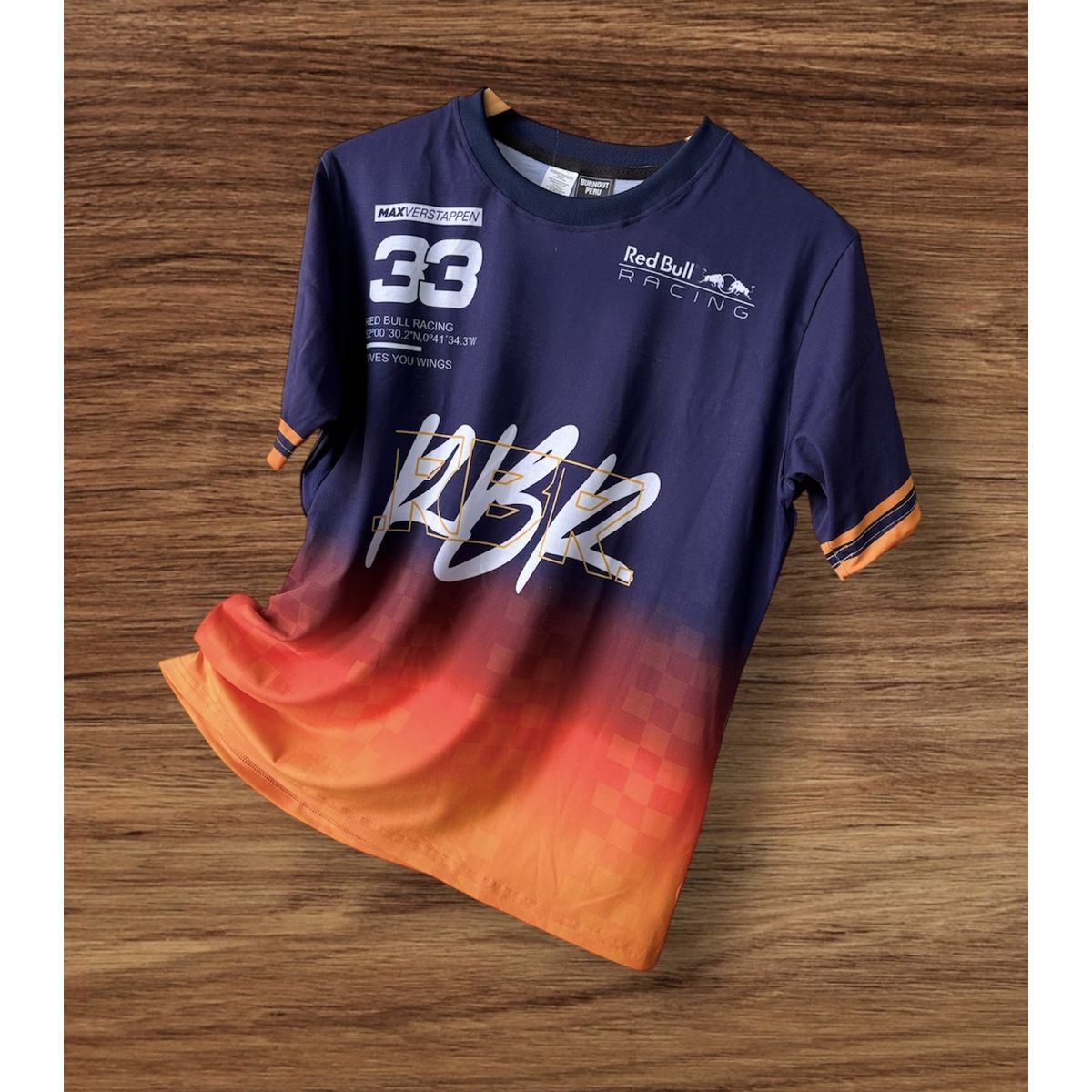 GENERICO - Camiseta Max Verstappen F1 Polo Formula One Carrera Autos