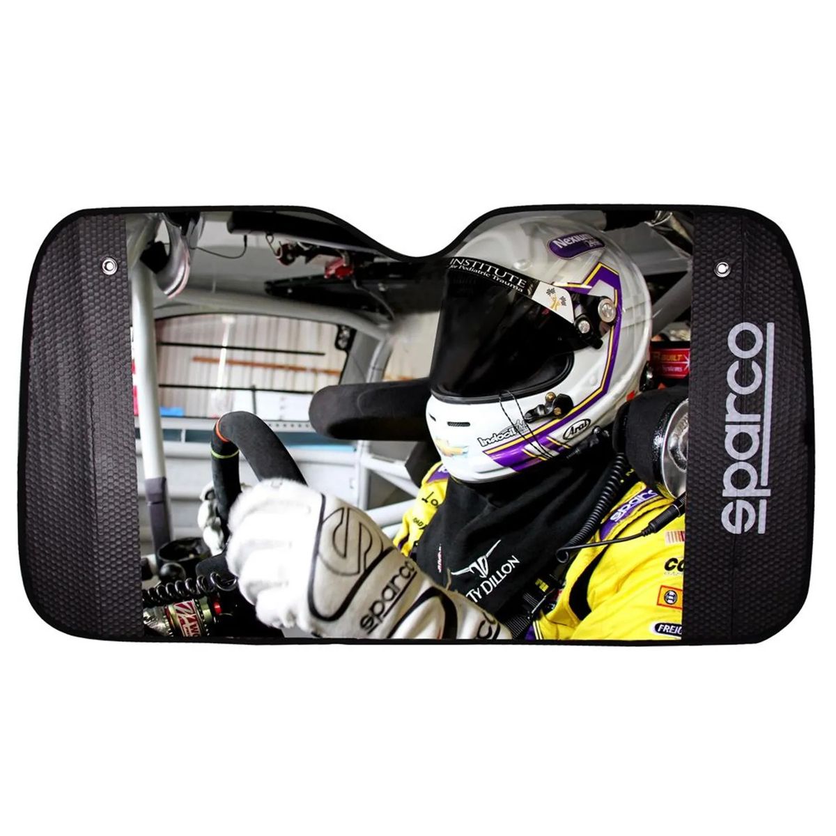 SPARCO - Tapasol Sparco Piloto Camioneta 140 cm x 70 cm Talla L