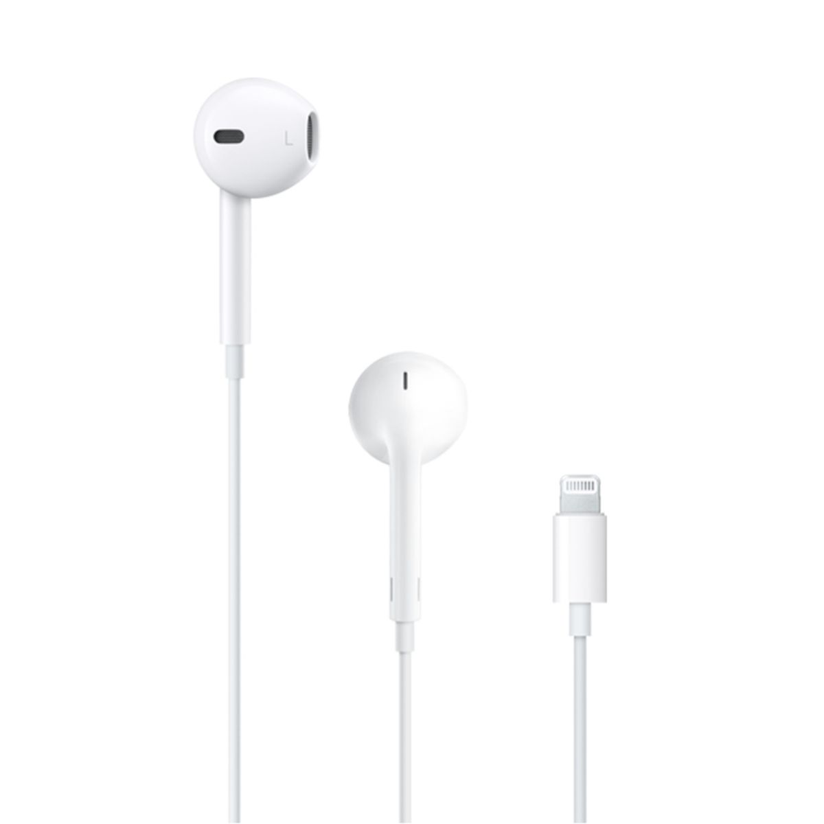 APPLE - Apple EarPods con Conector Lightning Original  Micrófono + Control  iPhone iPad