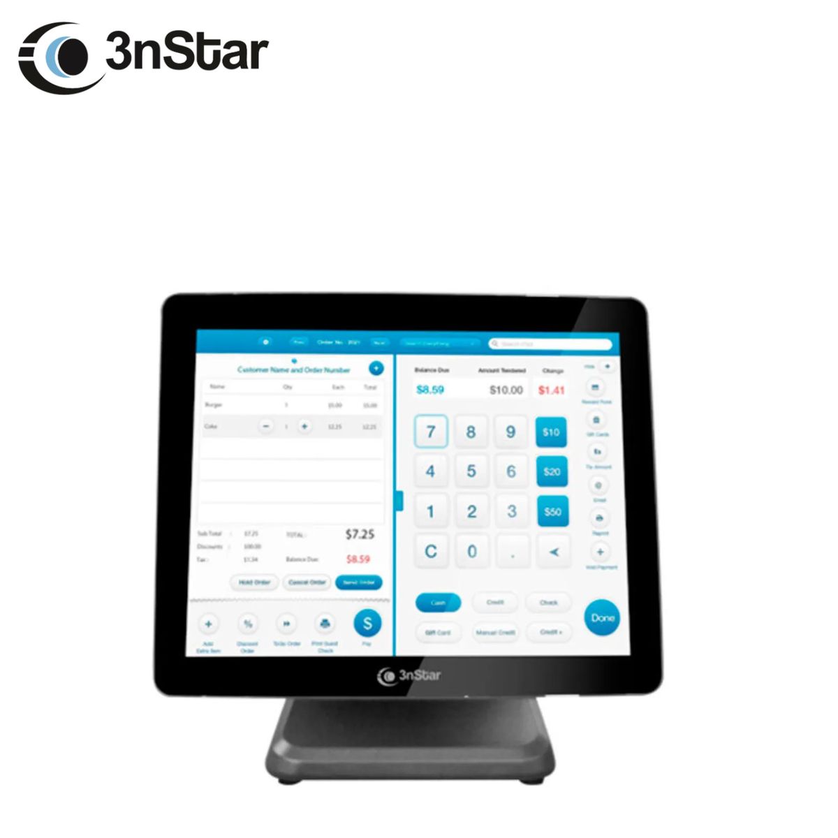 3NSTAR - SISTEMAS TPV DE TODO EN UNO WINDOWS 11 PN PTE0120W-8-240W11