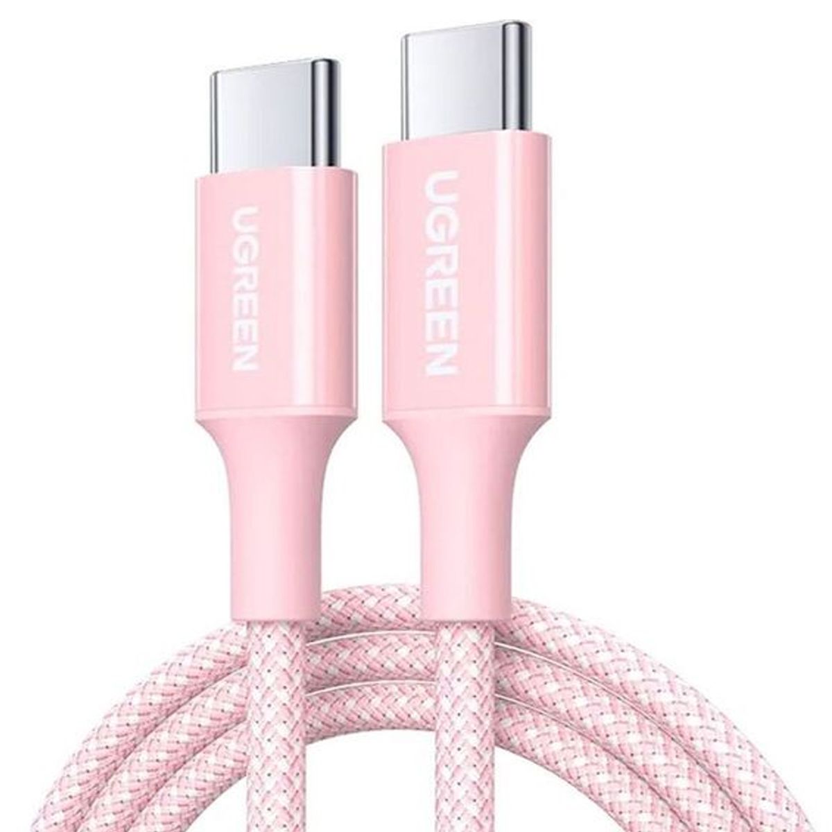 UGREEN - CableUgreen Usb-C a Usb-C 1 Metro 60W L501 - Rosa