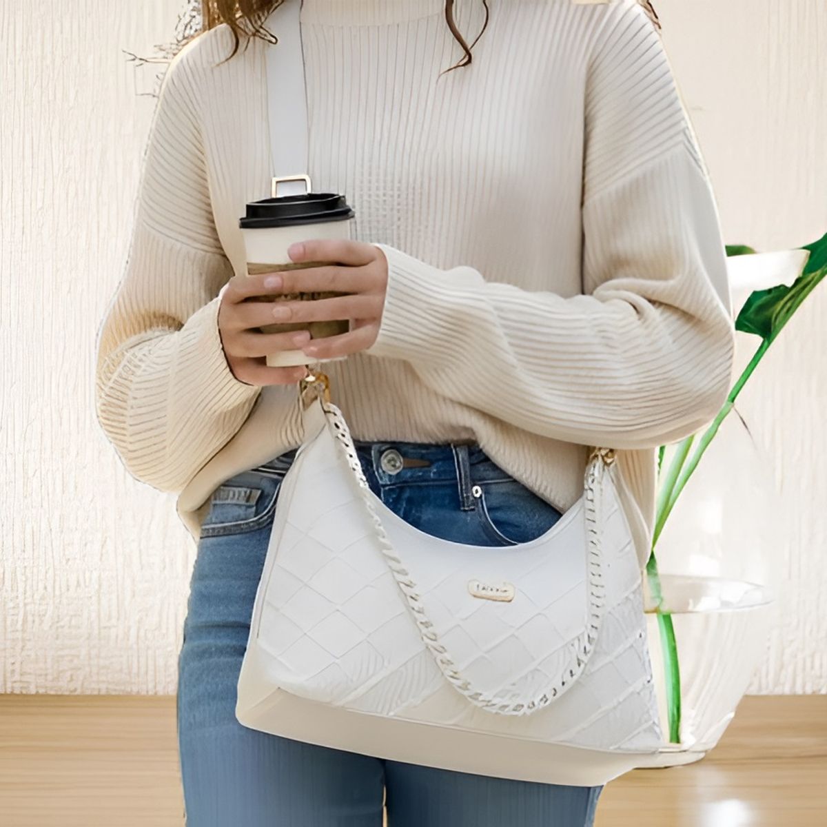 GENERICO - Cartera Sweet Blanco Lolita