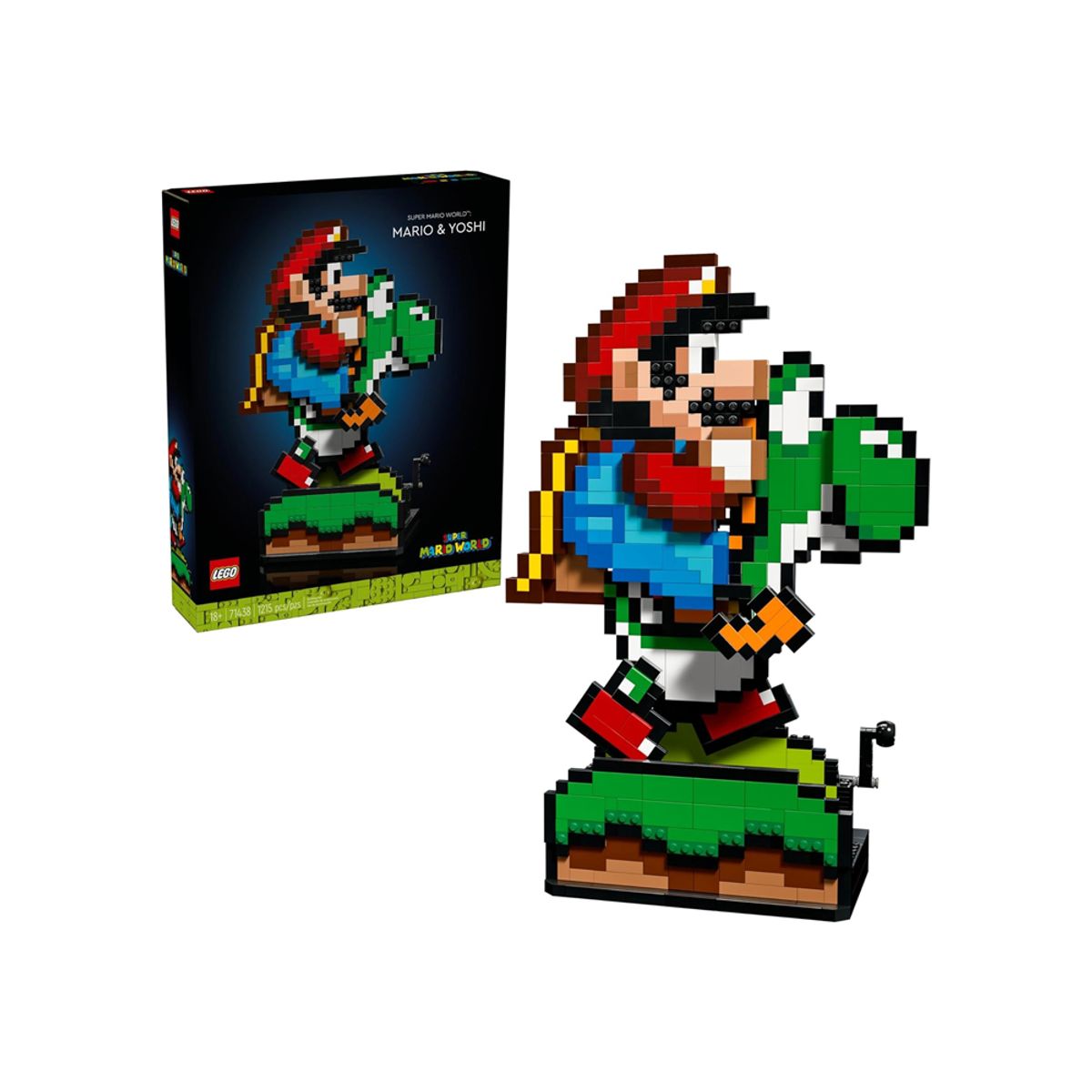 LEGO - LEGO Super Mario World Mario Yoshi Building 71438