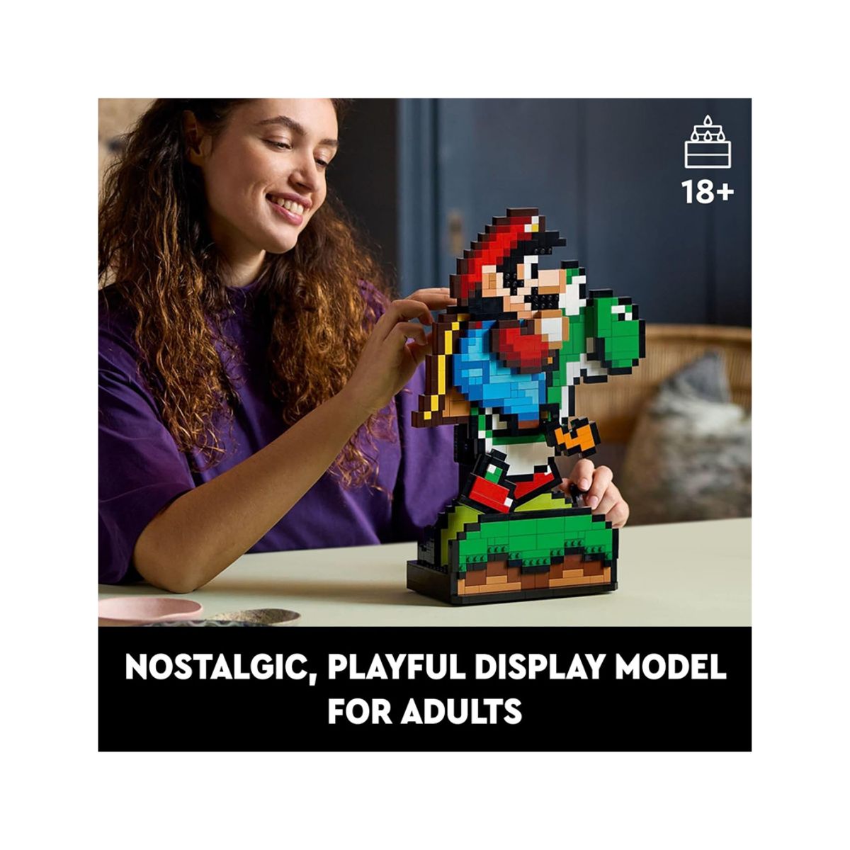 LEGO - LEGO Super Mario World Mario Yoshi Building 71438