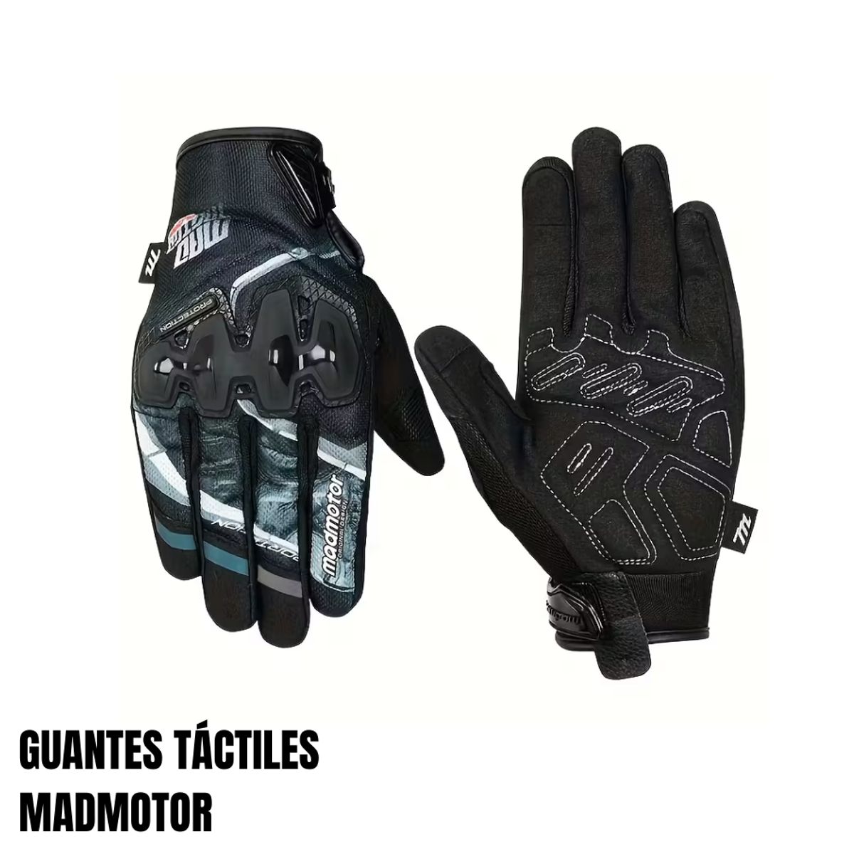 GUANTES MADMOTOR TÁCTIL MOTOCICLISMO, marca GENERICO - Foto Principal