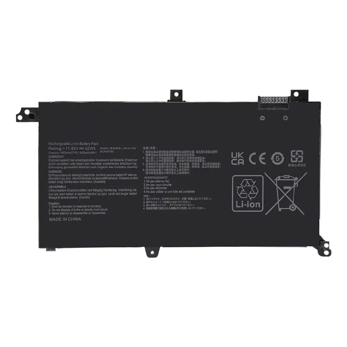 OEM - Bateria B31n1732 Para Asus Vivobook  S14 S430ua/fa S430