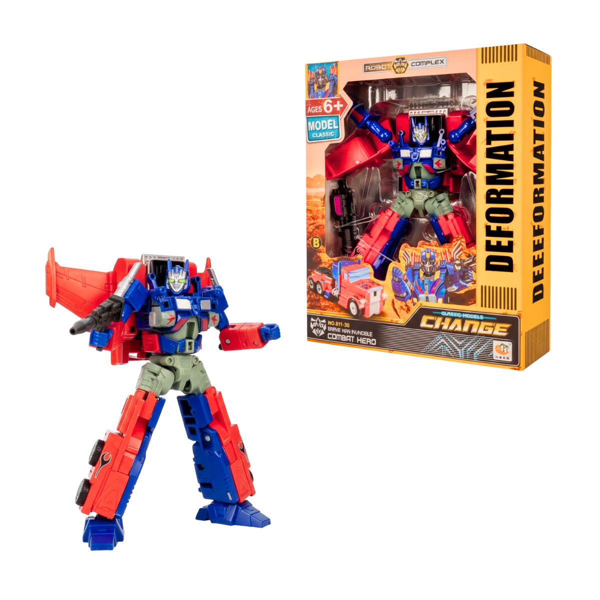 GENERICO - Juguete Robot Transformer Autobots