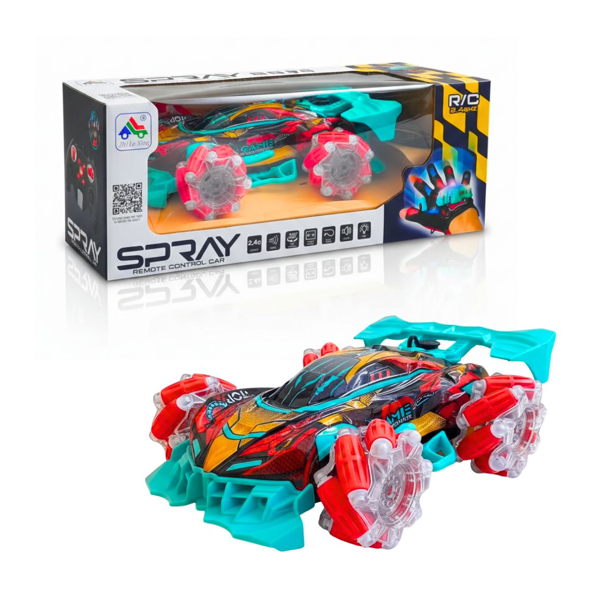 GENERICO - Juguete Carro con Control de Guante