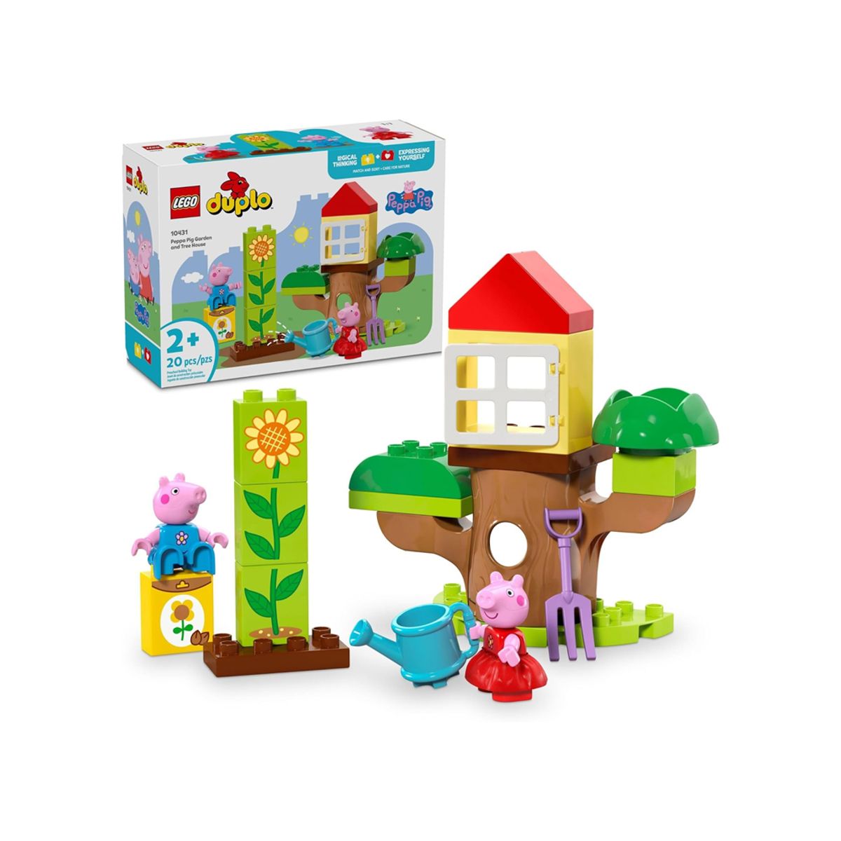 LEGO - LEGO DUPLO Peppa Pig Garden and Tree House Toddler 10431