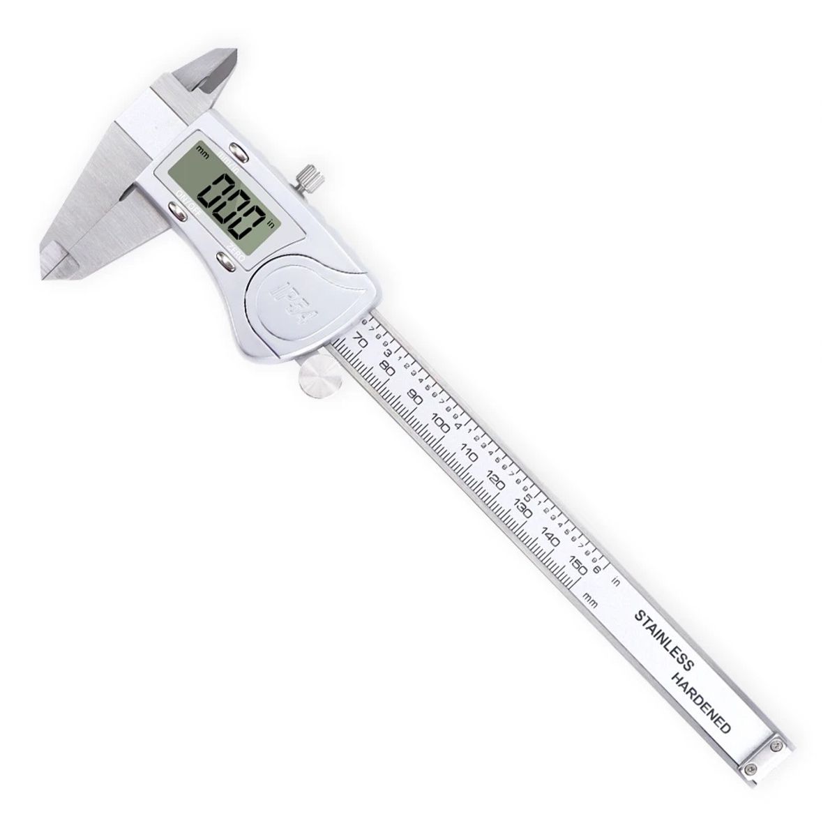 GENERICO - Vernier Pie de Rey Digital Todo Acero Inoxidable Profesional