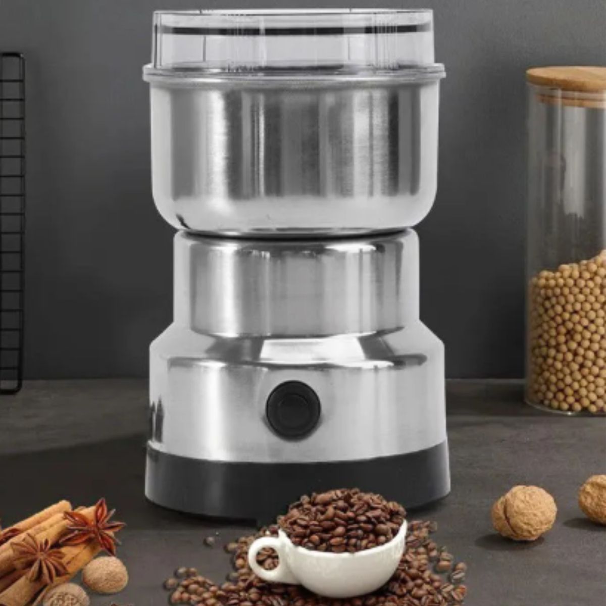 GENERICO - Molinillo Café Eléctrico 4 Aspas Triturador Granos Semillas  RAF- 4 Aspas 150 Watts