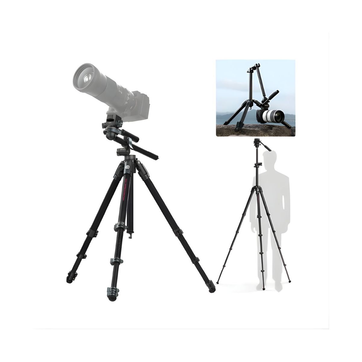 ULANZI - Ulanzi JJ06 Trípode Multifuncional