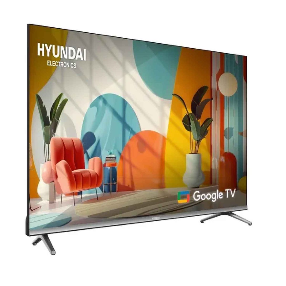 HYUNDAI - Televisor Hyundai 43 QLED SMART TV FHD Google TV HYLED4326QG