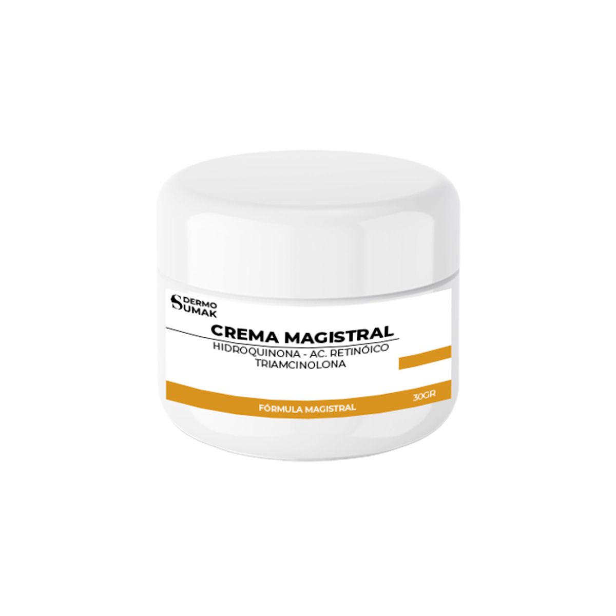 GENERICO - CREMA MAGISTRAL HIDROQUINONA 4% & AC RETINOICO 0.025% & TRIANCINOLONA 0.025% - 30 GR DERMO SUMAK