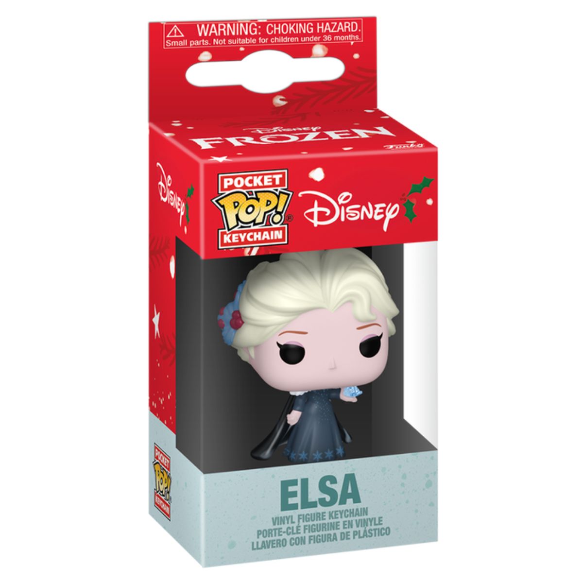 FUNKO - Llavero Funko Elsa Holiday Disney
