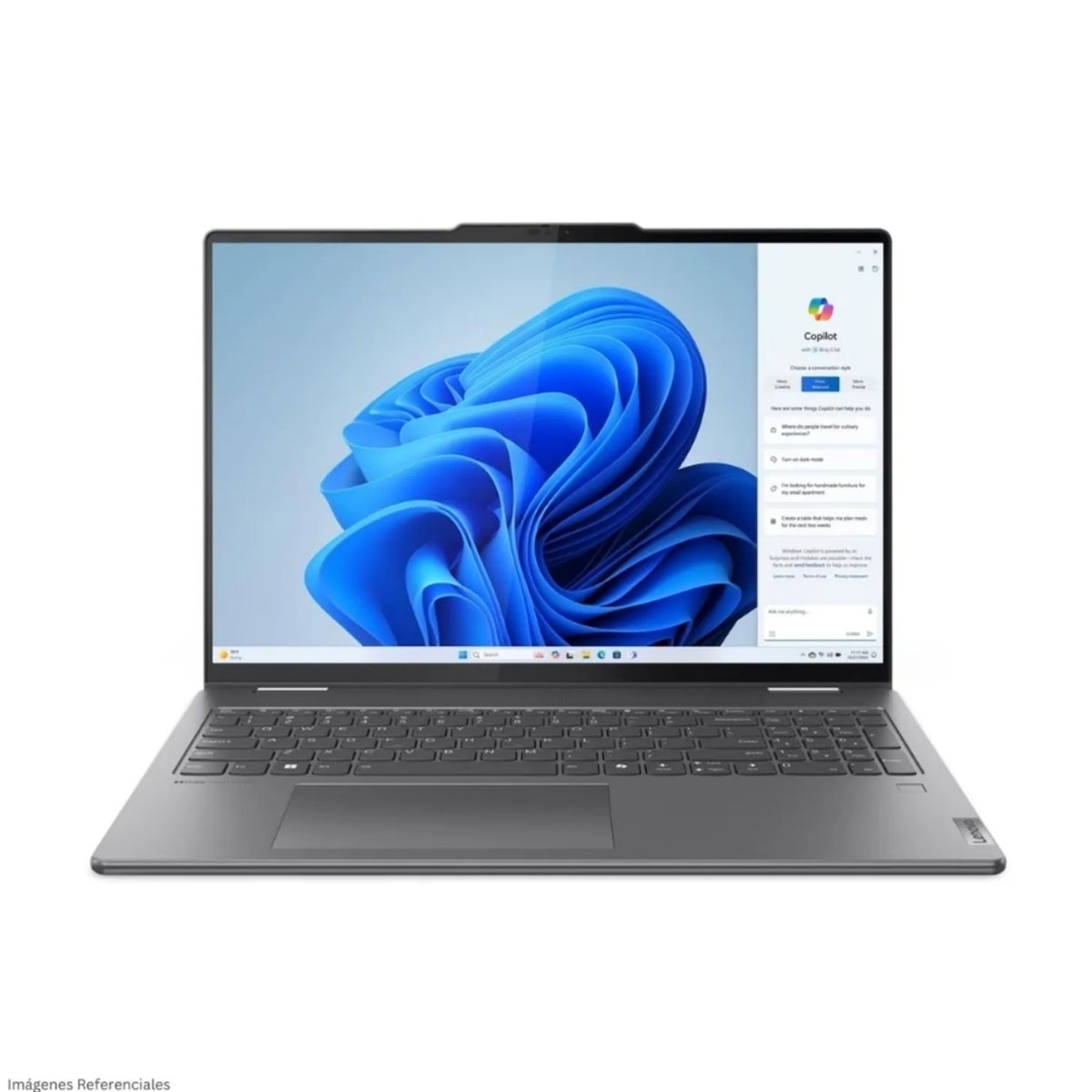 LENOVO - Laptop Lenovo Yoga 7 2 en 1 Intel Core Ultra 7 155U 16 GB DDR5 RAM 1TB SSD 16"  WUXGA TouchScreen