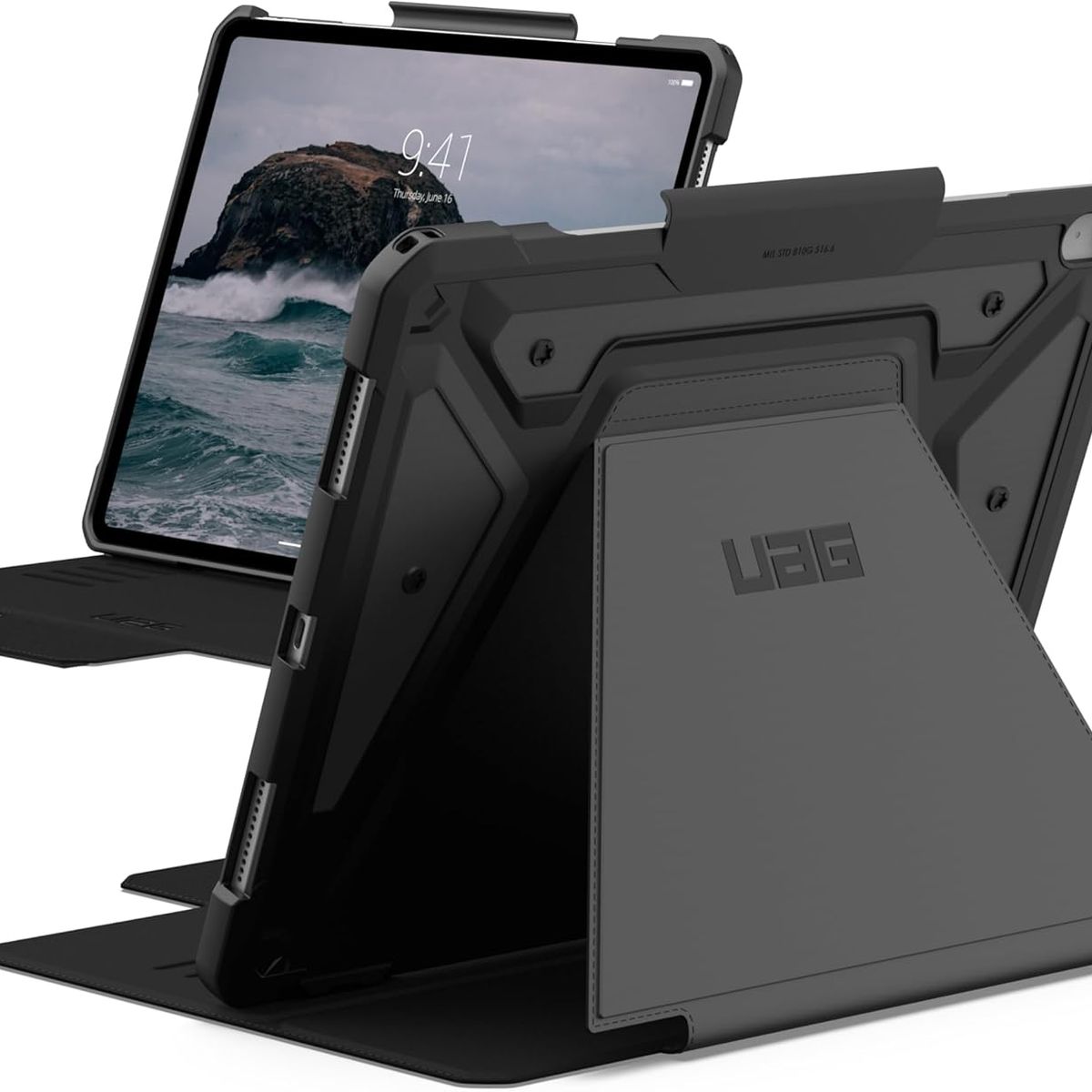 URBAN ARMOR GEAR - Case iPad Air 13 M3 M2 UAG Metropolis SE Protección Militar Negro