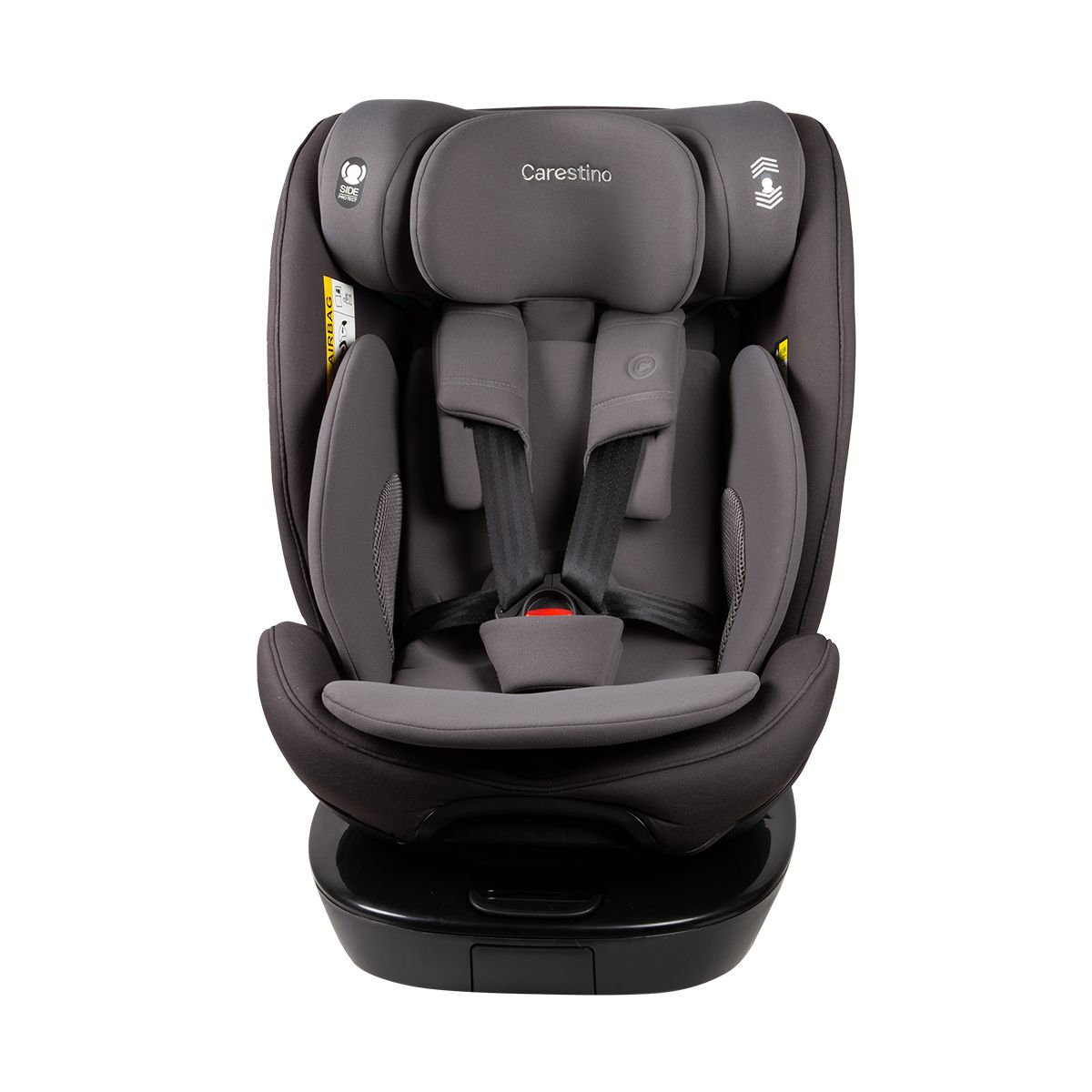 CARESTINO - Silla de Auto MÓNACO I-Size 40-150cm Isofix Gris Lobo