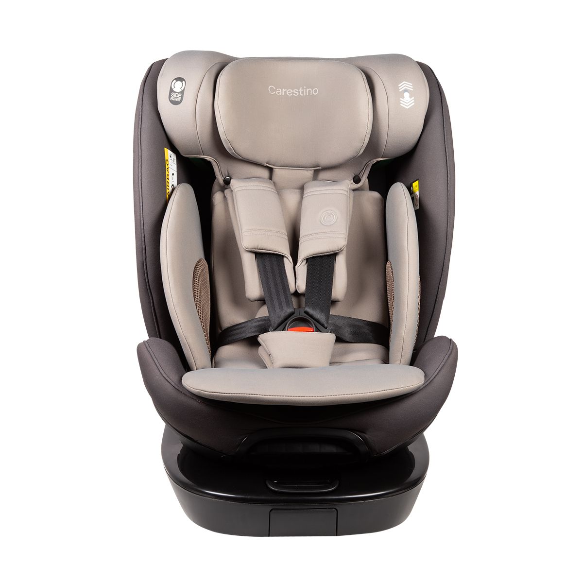 CARESTINO - Silla de Auto MÓNACO I-Size 40-150cm Isofix Taupe