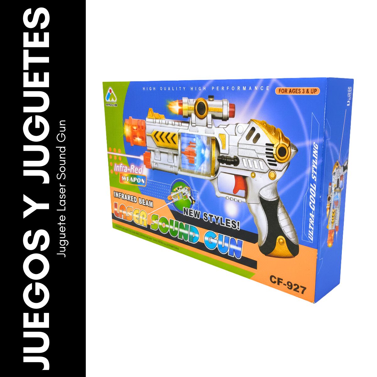 GENERICO - Juguete Laser Sound Gun
