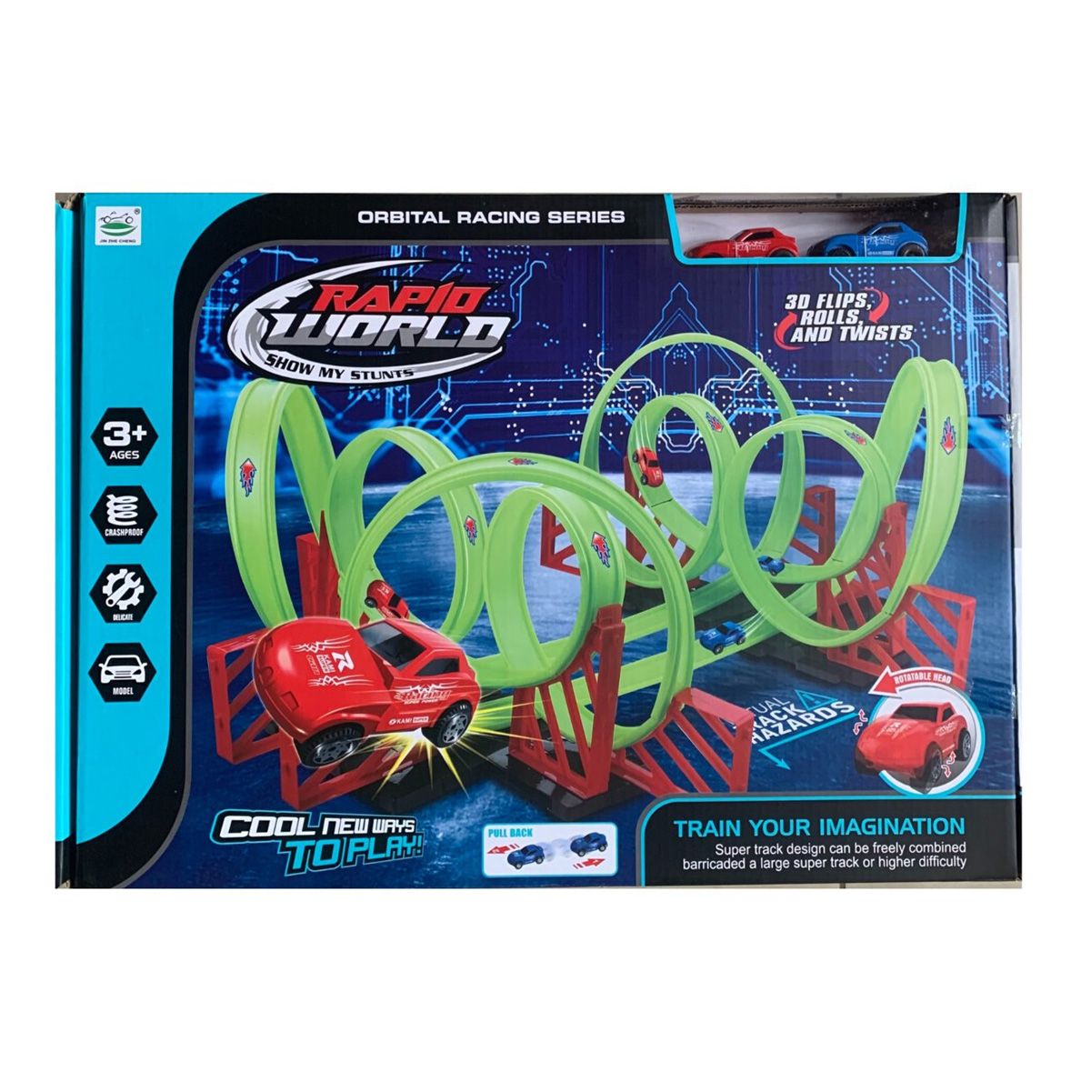 GENERICO - Pista de carreras Rapid World Cool Fighter Tour