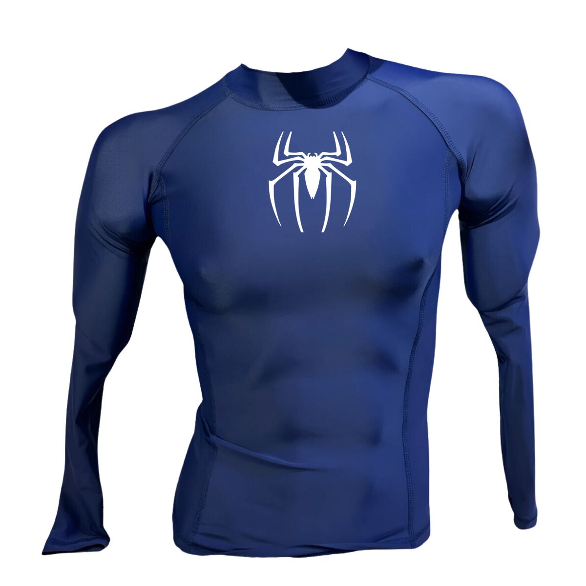 AQUA&MODA - LICRA CON PROTECCION UV AQUAMODA LAMLARBRN ARÑ UNISEX AZUL LOGO BLANCO REFLECTIVO