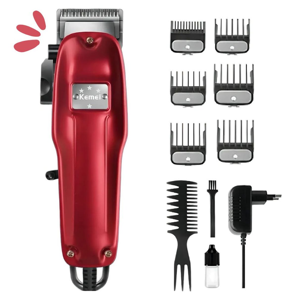 KEMEI - Maquina de Mascota Kemei KM-CW15 FUSCIA