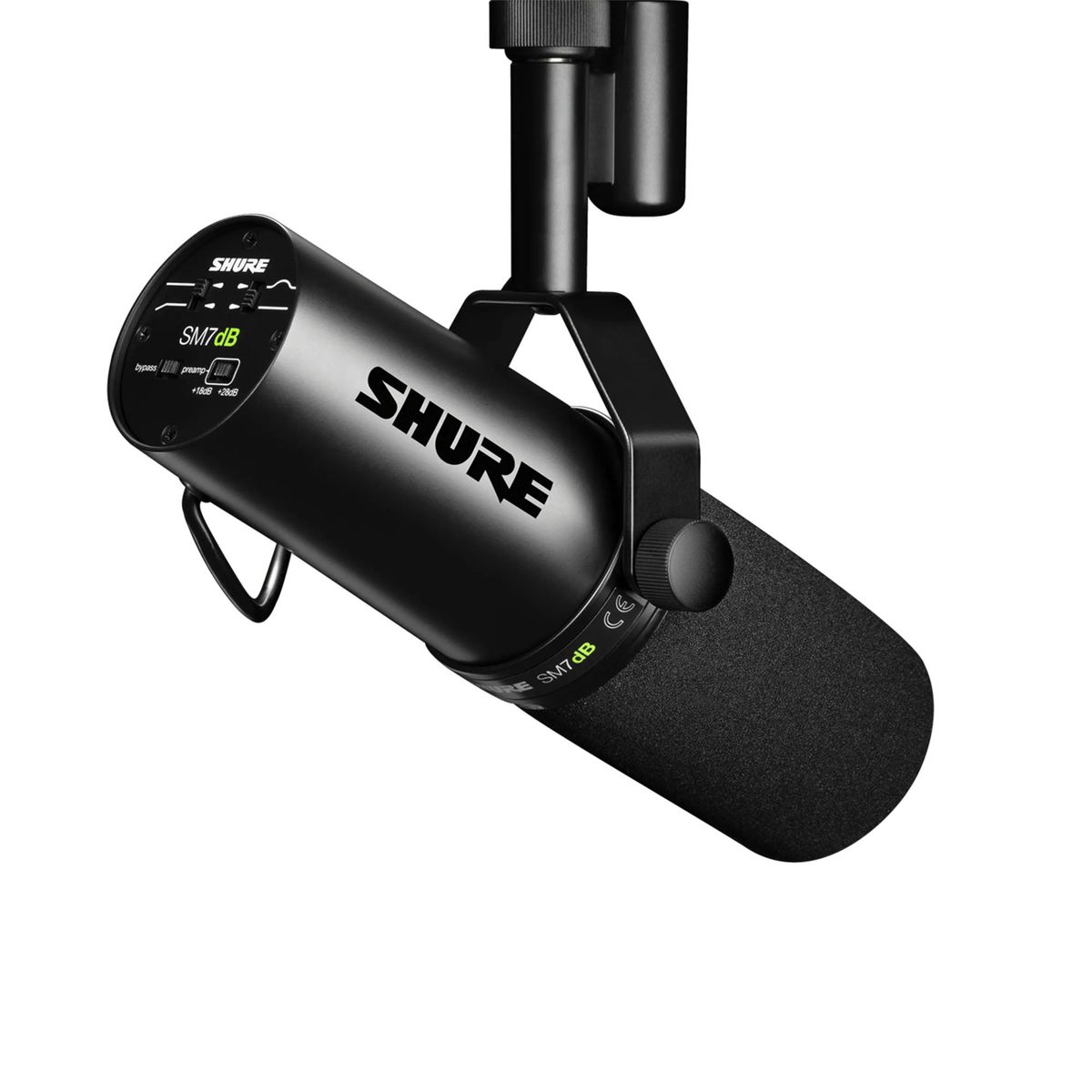 SHURE - Microfono dinámico con preamplificador Shure SM7dB