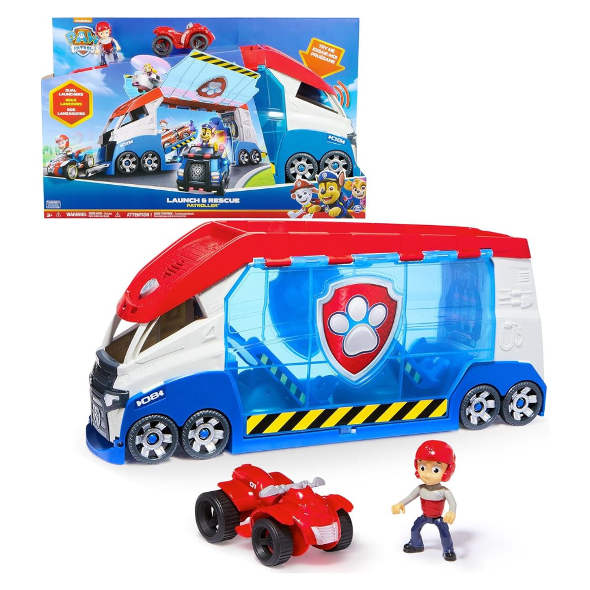 SPIN MASTER - Paw Patrol Vehiculo Patrullero V3