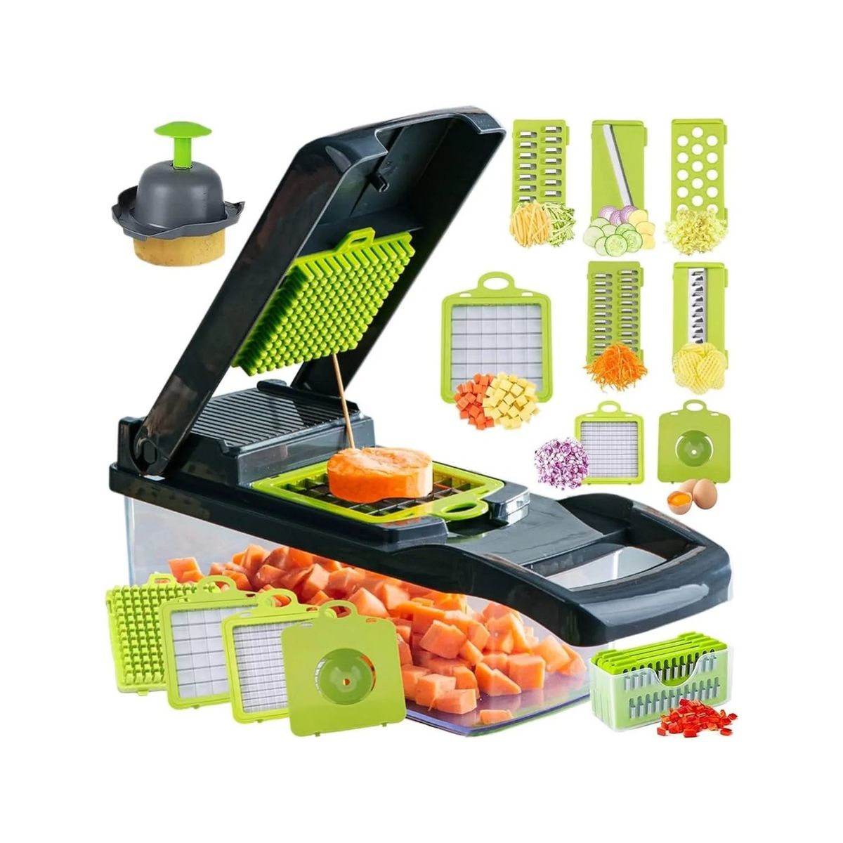OEM - CORTADOR REBANADOR DE VERDURAS Y FRUTAS FACIL DE USAR