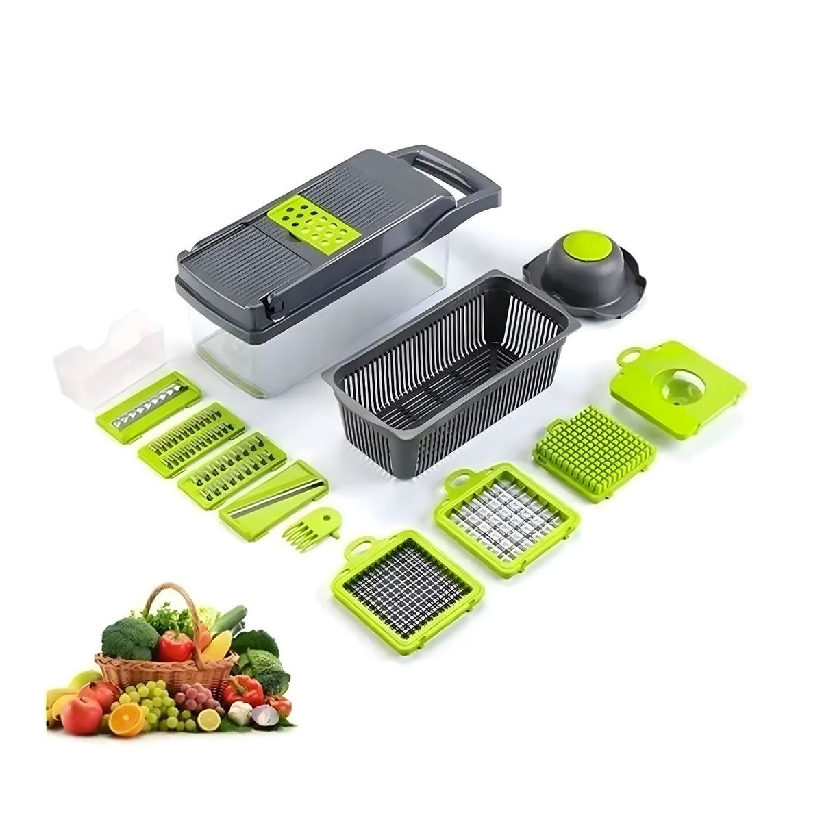 OEM - CORTADOR REBANADOR DE VERDURAS Y FRUTAS FACIL DE USAR