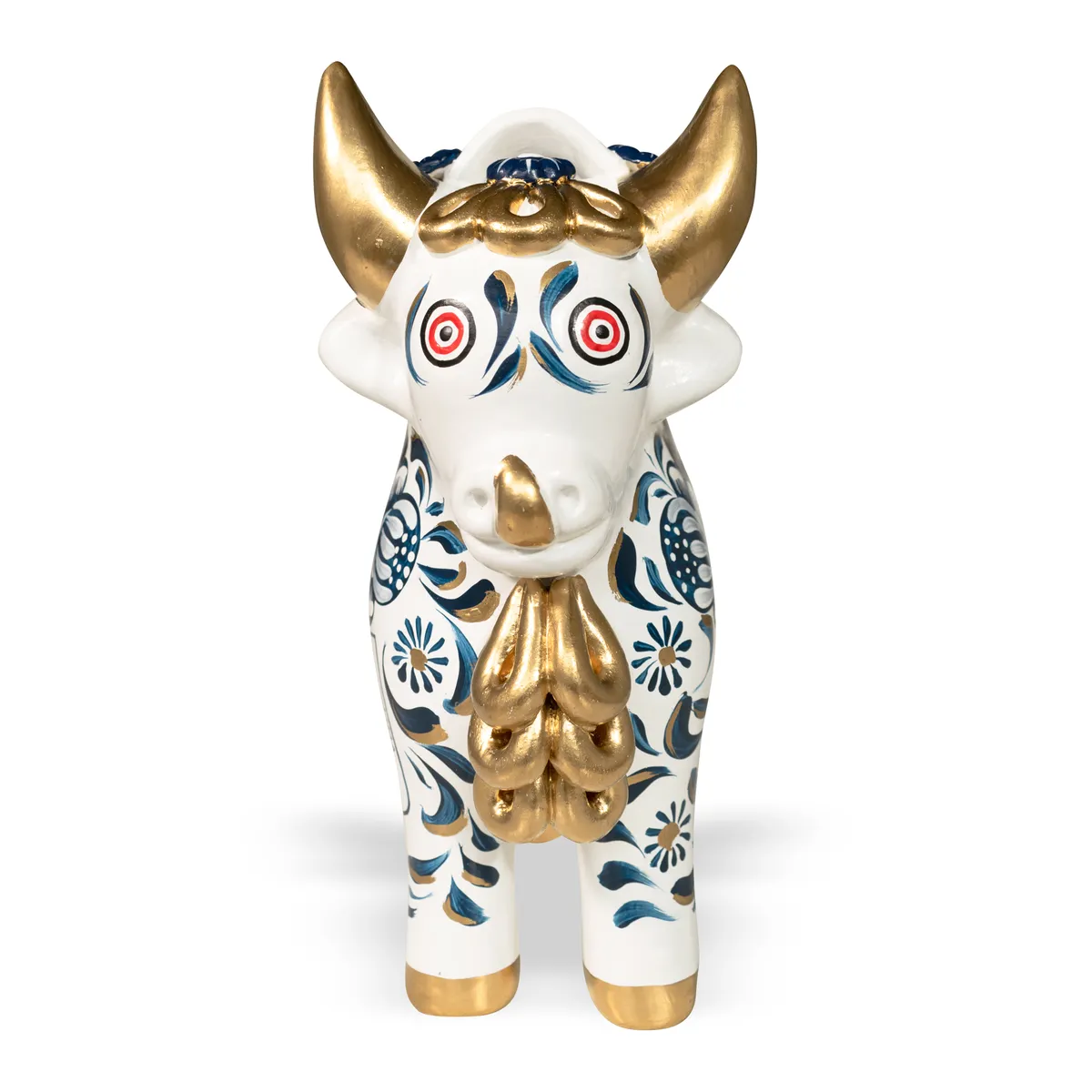 PISKA - TORITO DE PUCARÁ BLANQUIAZUL - CLUB ALIANZA LIMA 20 CM