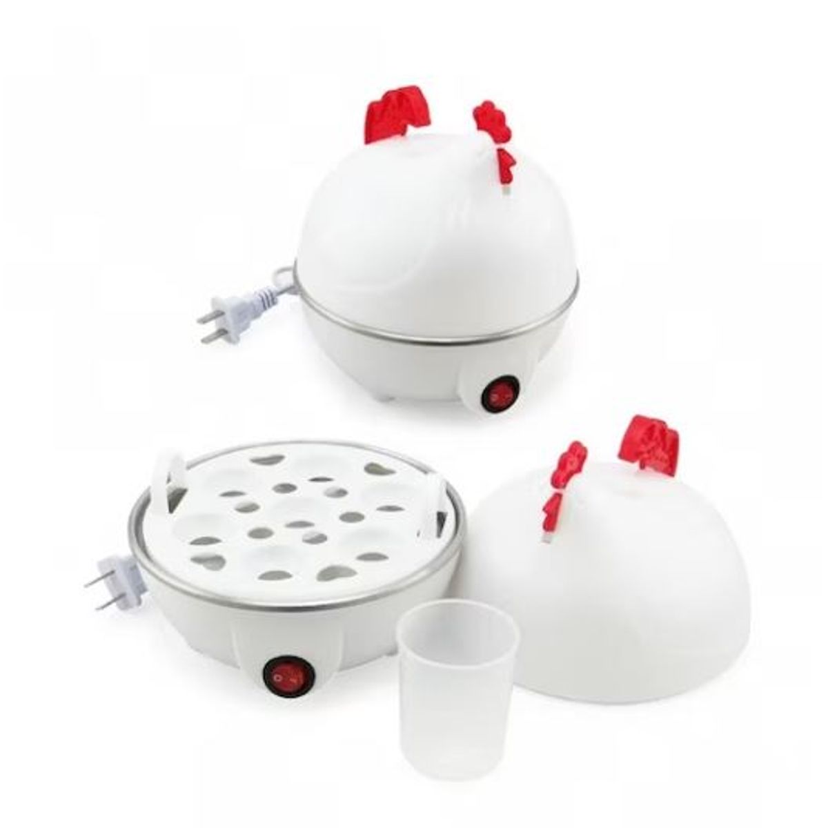 GENERICO - Hervidora Eléctrica de Huevos en Forma de Gallina