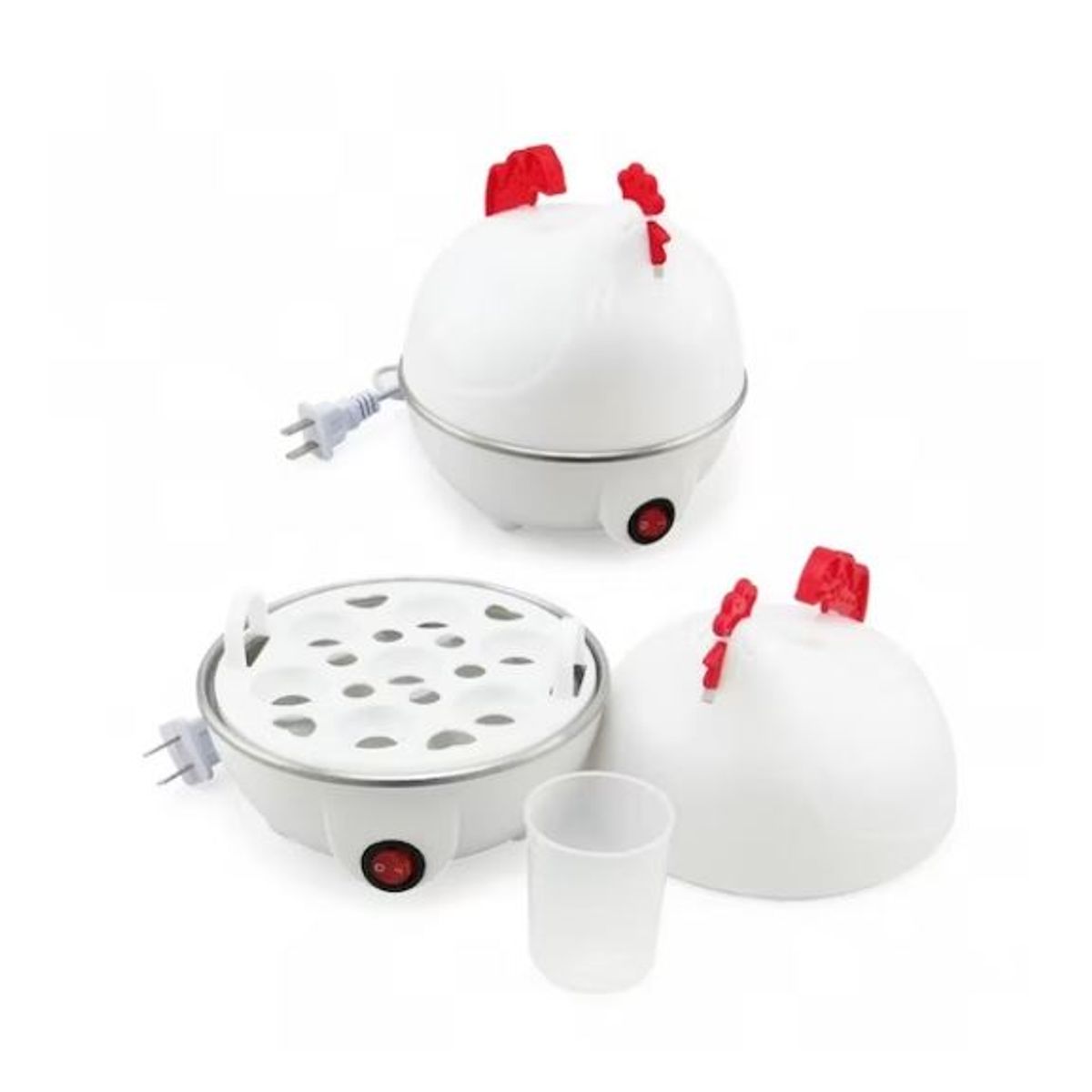GENERICO - Hervidora Eléctrica de Huevos en Forma de Gallina
