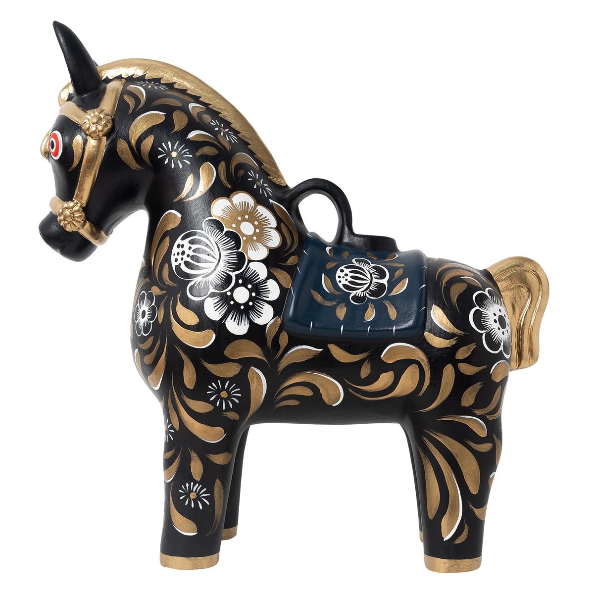 PISKA - Potrillo de Pucará Negro - CLUB ALIANZA LIMA 32 CM DE ALTURA