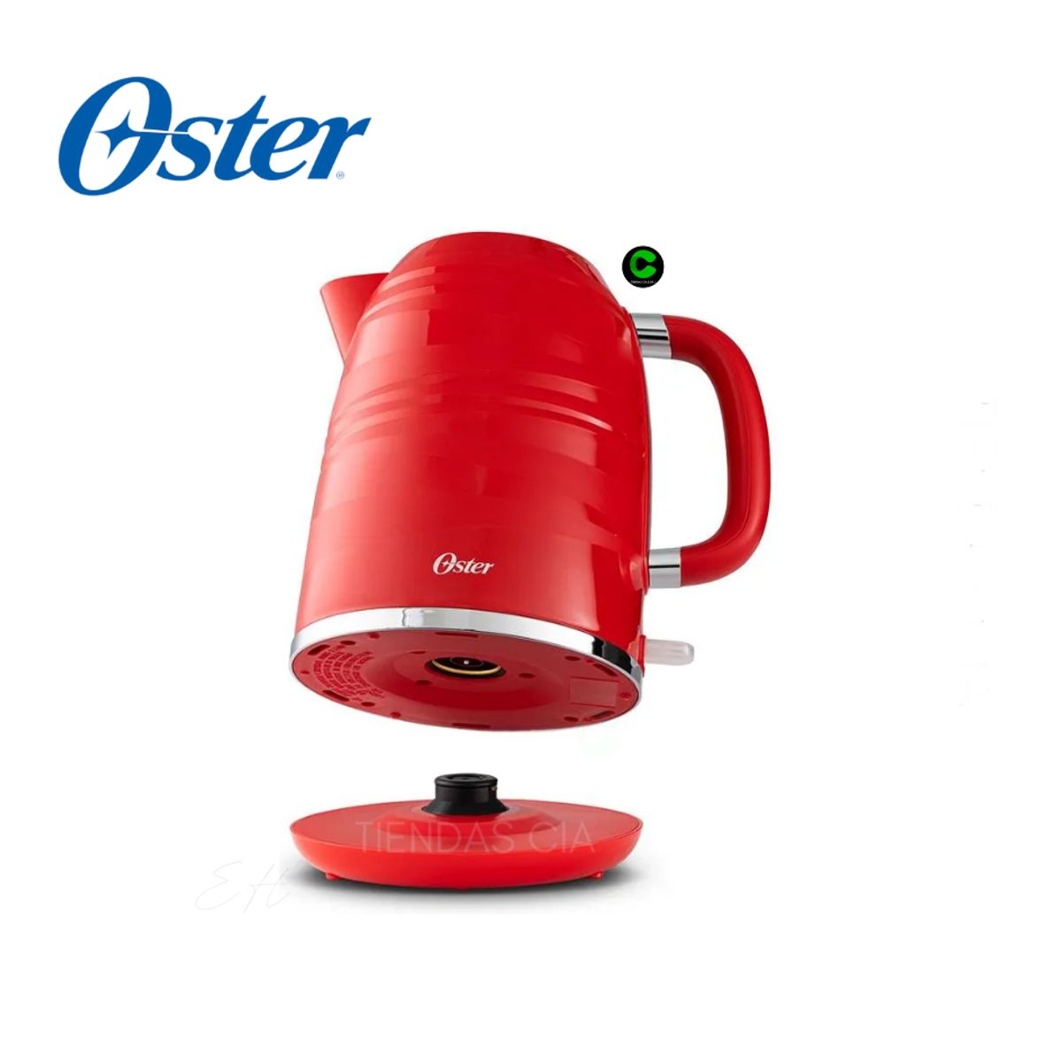OSTER - Combo Oster Sandwichera CKSTSM400 y Hervidor BVSTKT4177R